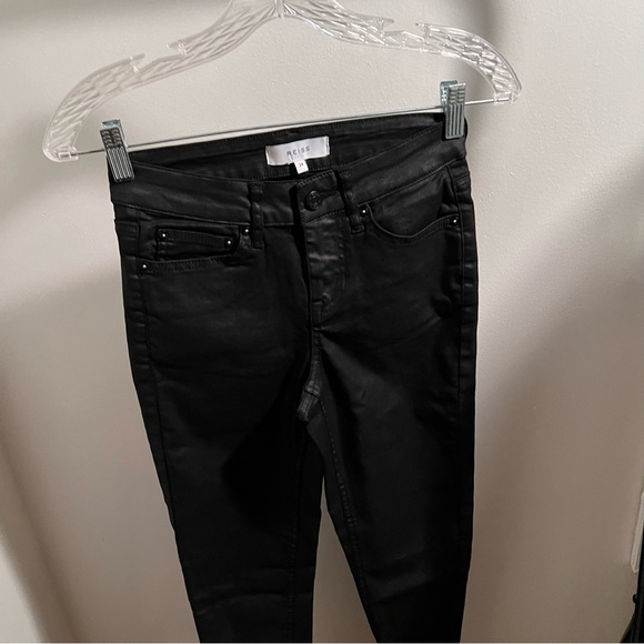 Reiss leather pant jeans - Picture 2 of 4